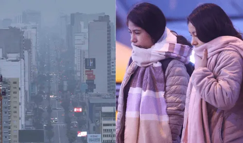 Senamhi confirma bajada de temperatura en 8 regiones. elpopular.pe