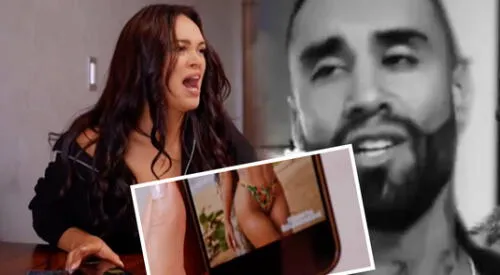 ¿Infidelidad? Angie Arizaga descubre 'COMPROMETEDORAS' fotos de mujeres en prendas menores en celular de Jota Benz elpopular.pe