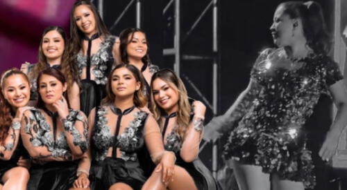 Cantantes de Corazón Serrano se incomodan por vestuario diminuto. elpopular.pe