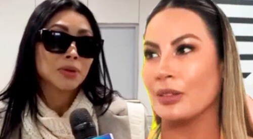 Pamela Franco le responde a Pamela López. elpopular.pe