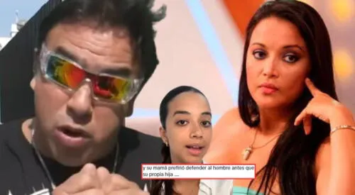 Farid Ode critica a Mariella Zanetti por no defender a su hija Gamille Ode. elpopular.pe