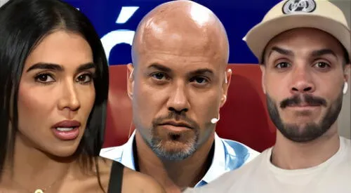 Bruno Agostini habla mal de Vania Bludau y defiende a Mario Irivarren. elpopular.pe