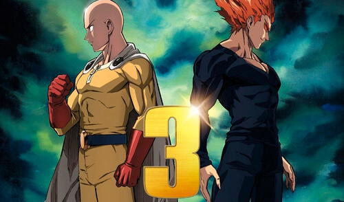 La tercera temporada de 'One-Punch Man' llegará a Crunchyroll en octubre. Foto: Crunchyroll elpopular.pe