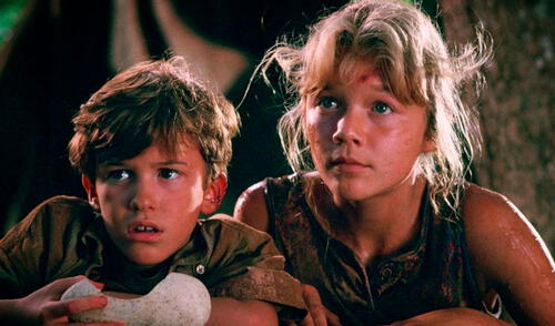 Ariana Richards y Joseph Mazzello interpretaron a los hermanos Murphy en la primera película de 'Jurassic Park'. Foto: Universal Pictures elpopular.pe