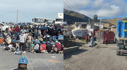 Conoce aquí las últimas noticias del paro nacional de mineros que se viene registrando en diversas partes del país. elpopular.pe