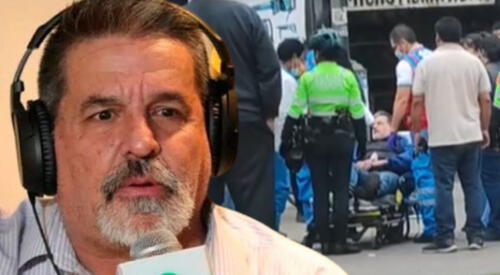 Gonzalo Núñez sufre accidente de tránsito y preocupa a sus seguidores. elpopular.pe