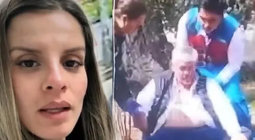 Alejandra Baigorria usó sus redes sociales para dar a conocer que su papá se encuentra bien de salud. elpopular.pe