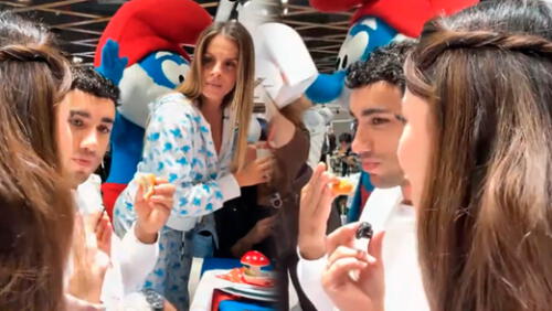 Tiktoker Zully sorprende a Said Palao. elpopular.pe