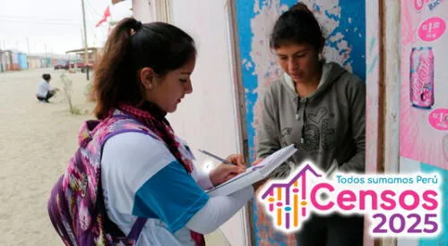 Inei convocatoria para los Censos Nacionales 2025. elpopular.pe