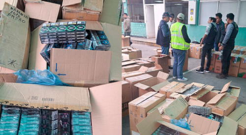 Cigarrillos ilegales camuflados en desechos médicos: hallan más de 1,5 millones en Lima elpopular.pe
