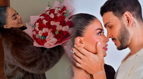 Onelia Molina se luce junto Mario Irivarren. elpopular.pe