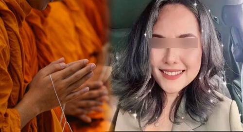 El caso de 'Miss Golf' ha sorprendido a Tailandia por su relación con monjes budistas, quiénes deben vivir ebn castidad elpopular.pe