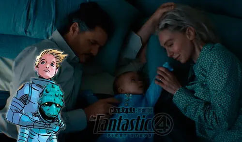 Franklin Richards es uno de los personajes claves de la película 'Los 4 Fantásticos: primeros pasos'. Foto: Marvel elpopular.pe