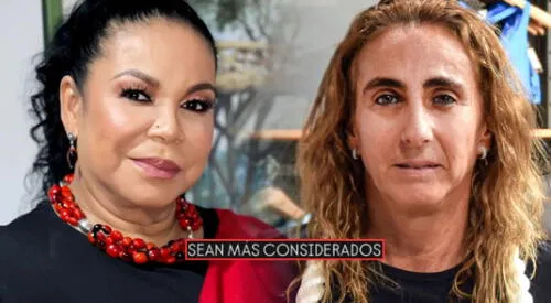 Natalia Málaga y Eva Ayllón se unen para dejar importante mensaje. elpopular.pe