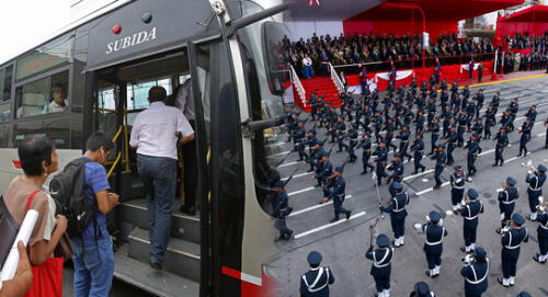 Conoce desde qué hora tendrás que pagar 50% más por Fiestas Patrias en el transporte público elpopular.pe