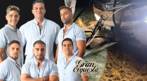 Filtran imágenes de accidente de Gran Orquesta Internacional. elpopular.pe