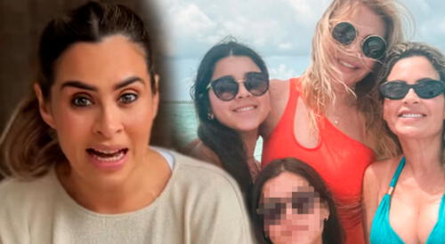 Ethel Pozo revela el motivo de su viaje. elpopular.pe