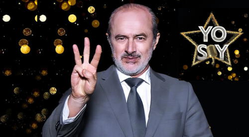 Carlos Alcántara regresa a la televisión como jurado de Yo Soy. elpopular.pe