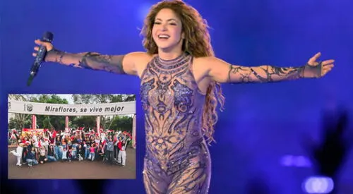 Shakira regresa nuevamente al Perú elpopular.pe