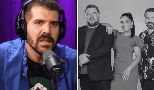 El conductor conmueve con este fuerte mensaje. elpopular.pe