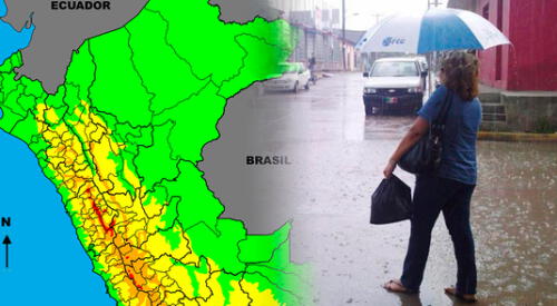 Senamhi advierte a ciudadanos por la llegada de intensas lluvias en diversas regiones del país elpopular.pe