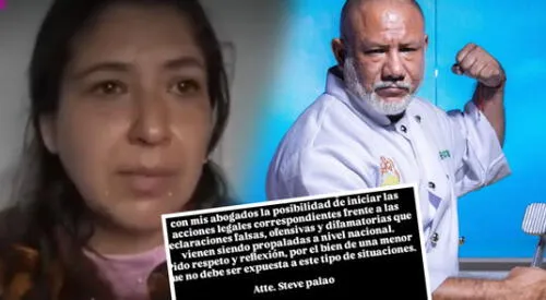 Steve Palao SACA CARA por su hija menor y demandaría a su expareja por asegurar que LA OCULTÓ elpopular.pe