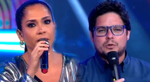 Katia Palma y Gian Piero Díaz protagonizaron un tenso momento en Esto es Guerra. elpopular.pe