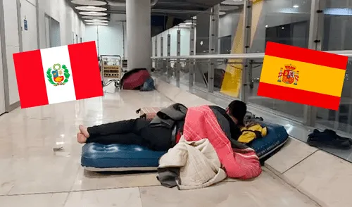 Peruano viajó a España por un futuro mejor, pero terminó viviendo en el aeropuerto de Madrid elpopular.pe