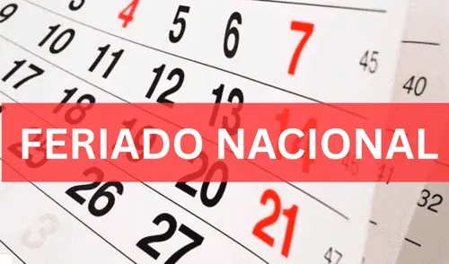 No será viernes confirman que este lunes habrá feriado y fin de semana largo. elpopular.pe