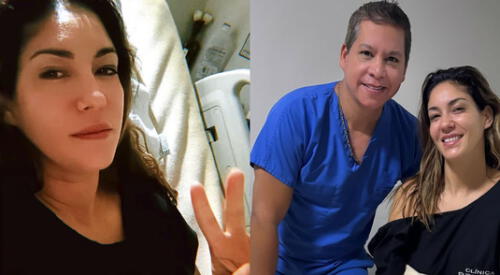 Tilsa Lozano fue operada por dolores casuados por sus implantes mamarios. elpopular.pe
