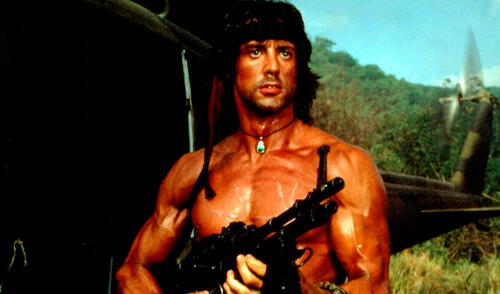 Sylvester Stallone interpretó a John Rambo durante más de 30 años en el cine. Foto: difusión elpopular.pe