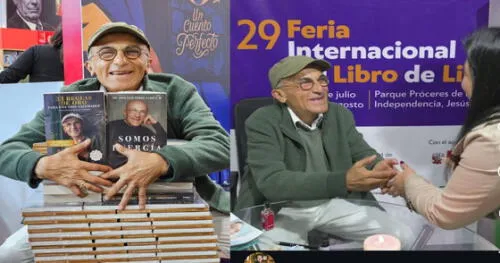 Dr. Pérez Albela presenta nuevo libro. elpopular.pe