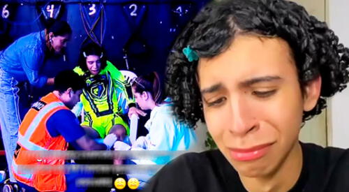 Valentino tuvo un pequeño golpe en Esto es Guerra. elpopular.pe