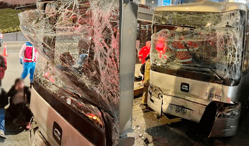 Triple choque brutal en el Metropolitano: más de 40 pasajeros heridos desatan caos en Estación Angamos elpopular.pe