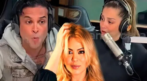 Christian Domínguez y Karla Tarazona tienen FUERTE PELEA EN VIVO por polémica de Gisela Valcárcel elpopular.pe