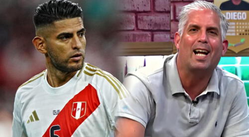Diego Rebagliati apunto contra Carlos Zambrano. elpopular.pe