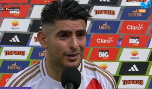 Carlos Zambrano fue titular en la derrota de Perú ante Paraguay. Foto: captura/Movistar Deportes elpopular.pe