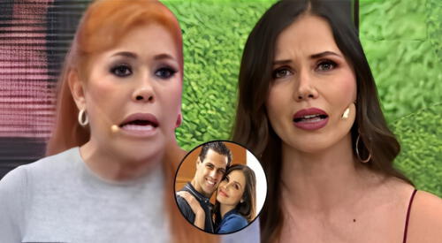 Magaly Medina confronta a Maju Mantilla y la desmiente públicamente. elpopular.pe