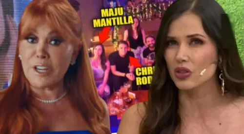Magaly Medina cuestiona a Maju Mantilla por saliditas con productor. elpopular.pe