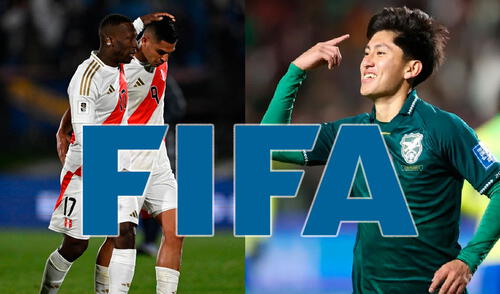 La selección boliviana podría superar a Perú en el próximo ranking FIFA. Foto: composición EP elpopular.pe