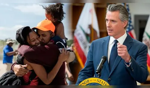 Gavin Newsom PROCLAMA NUEVA ley que beneficiará a inmigrantes. elpopular.pe
