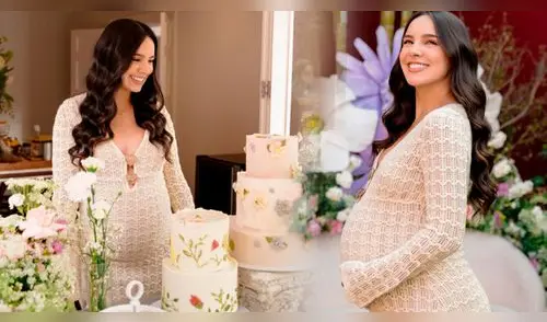 Valeria Flórez entró en cuenta regresiva para dar a luz. elpopular.pe