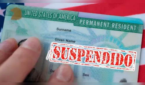 Detienen TEMPORALMENTE la entrega de Green Card. elpopular.pe