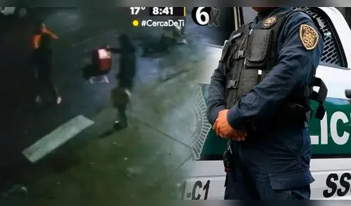 El robo, que se dio en México, ha indignado a los policías por la reacción que tuvieron elpopular.pe