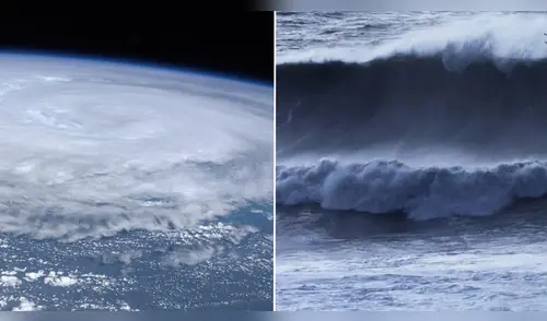 Pánico en el Atlántico huracán Gabrielle alcanza categoría 4 y genera olas devastadoras. elpopular.pe