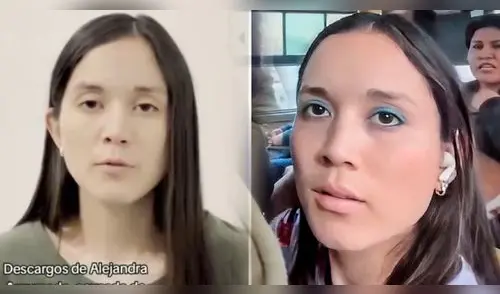 Joven acusada de racismo en el Metropolitano reapareció para dar su versión. elpopular.pe