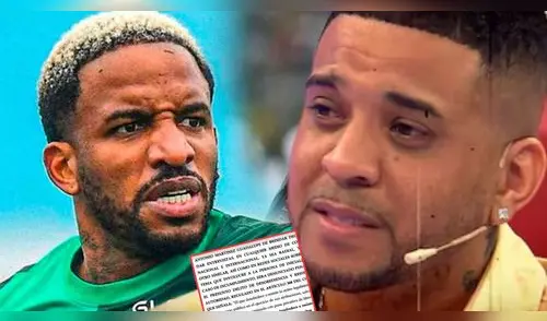Jefferson Farfán envió carta notarial para impedir que Cri Cri diga nombre de la víctima. elpopular.pe
