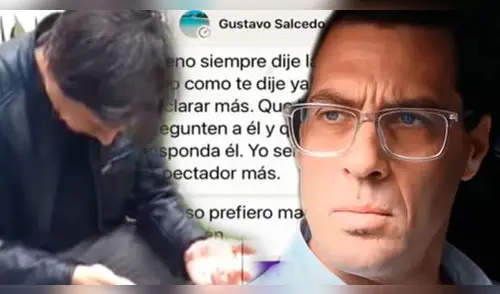 Gustavo Salcedo se comunicó con la producción de Magaly Medina. elpopular.pe