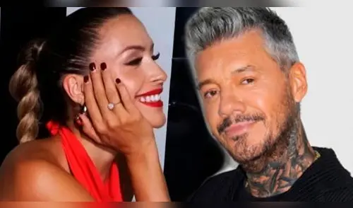 Marcelo Tinelli demuestra su cercano vínculo con Milett Figueroa. elpopular.pe