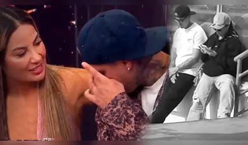 Pamela López acompaña a Paul Michael al hospital. elpopular.pe